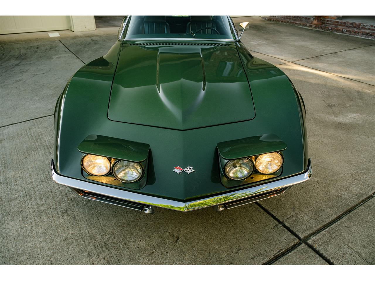 Chevrolet-Corvette-1969-Rally-Green-Green-93