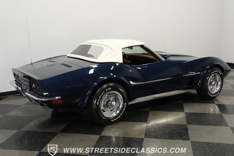Chevrolet-Corvette-1973-Dark-Blue-Metallic-Saddle-Leather-13