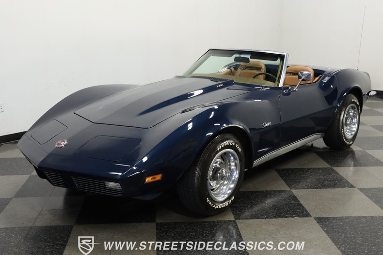 Chevrolet-Corvette-1973-Dark-Blue-Metallic-Saddle-Leather-18