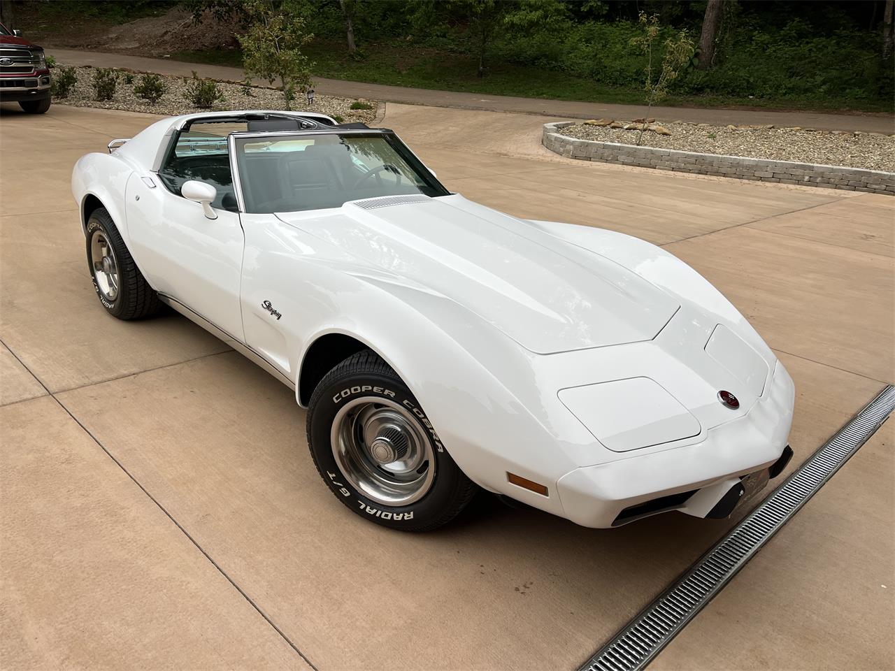 Chevrolet-Corvette-1976-White-Black-4