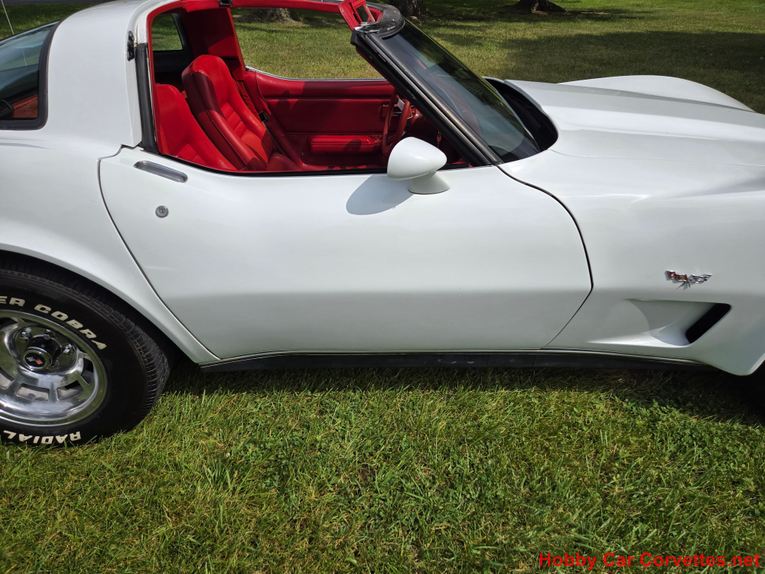 Chevrolet-Corvette-1979-White-Red-1