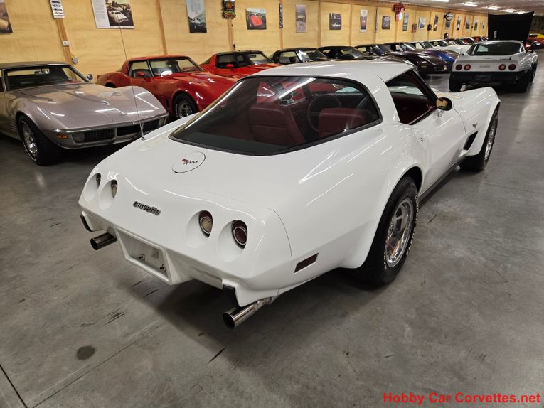 Chevrolet-Corvette-1979-White-Red-34