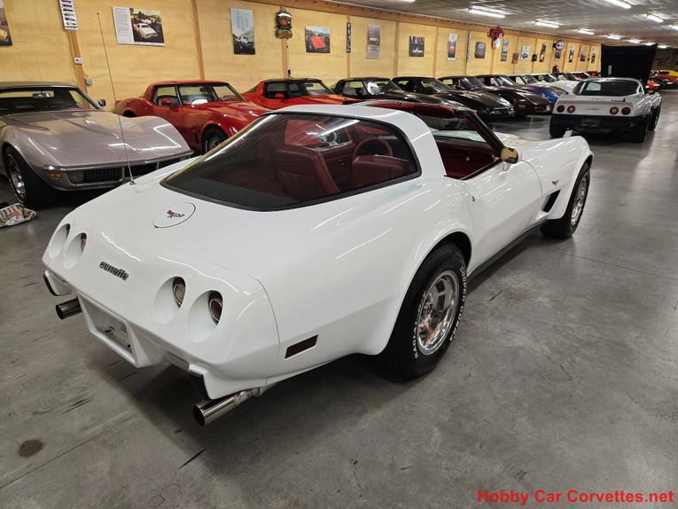 Chevrolet-Corvette-1979-White-Red-40