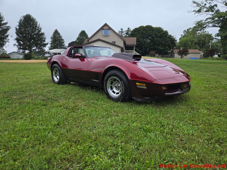 Chevrolet-Corvette-1981-Burgundy-Burgundy-1