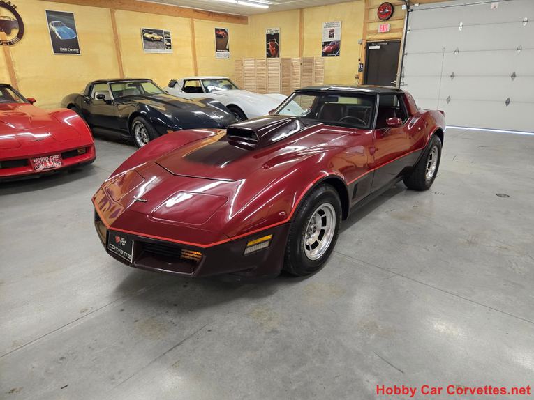 Chevrolet-Corvette-1981-Burgundy-Burgundy-26