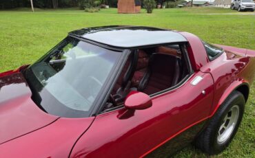 Chevrolet-Corvette-1981-Burgundy-Burgundy