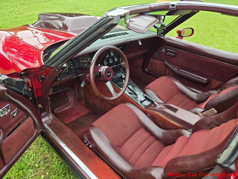Chevrolet-Corvette-1981-Burgundy-Burgundy-8