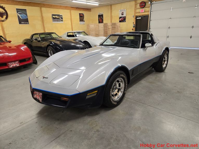 Chevrolet-Corvette-1981-Silver-Blue-34