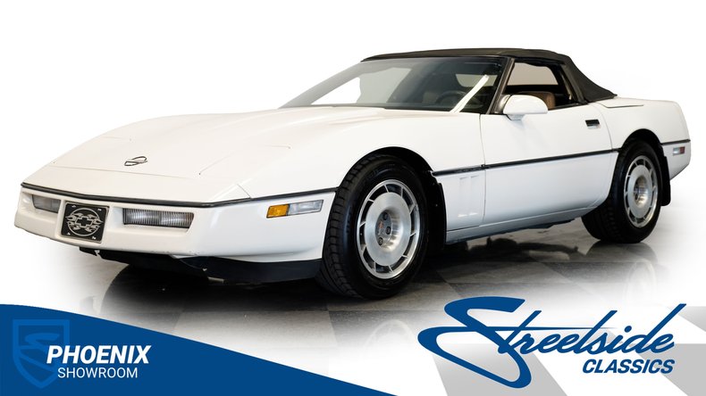 Chevrolet-Corvette-1987-White-Tan-49