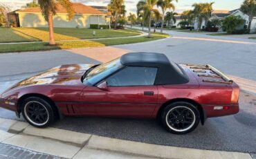 Chevrolet-Corvette-1988-Red-1