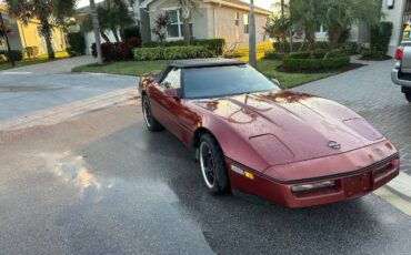 Chevrolet-Corvette-1988-Red