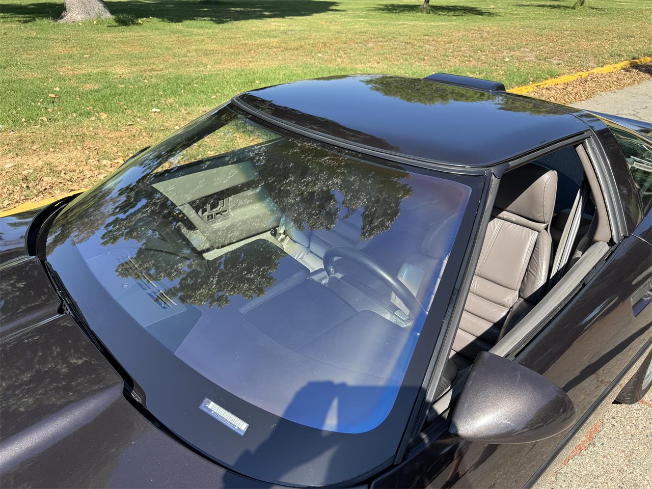 Chevrolet-Corvette-1990-Charcoal-metallic-Gray-Leather-1