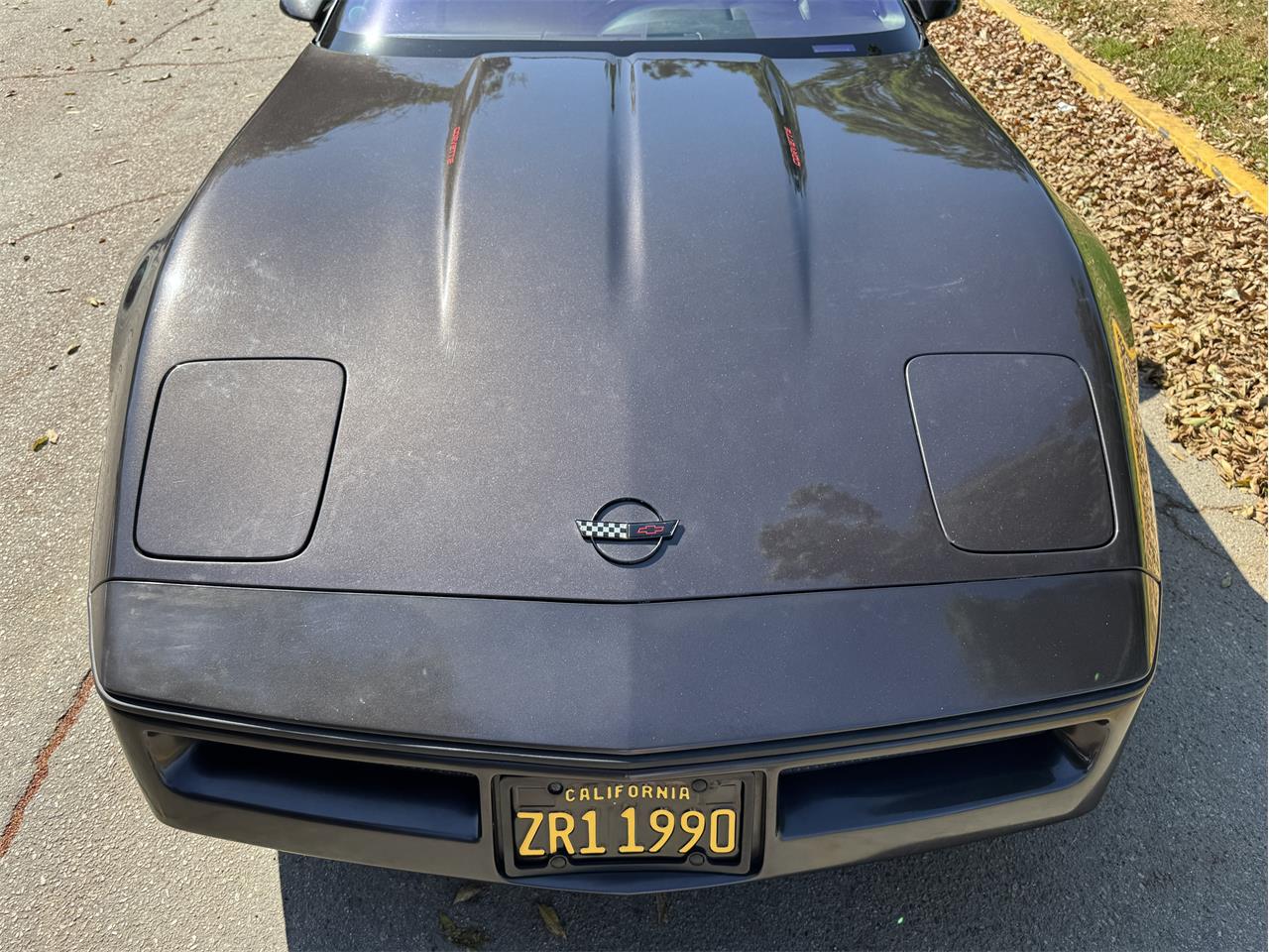 Chevrolet-Corvette-1990-Charcoal-metallic-Gray-Leather-10