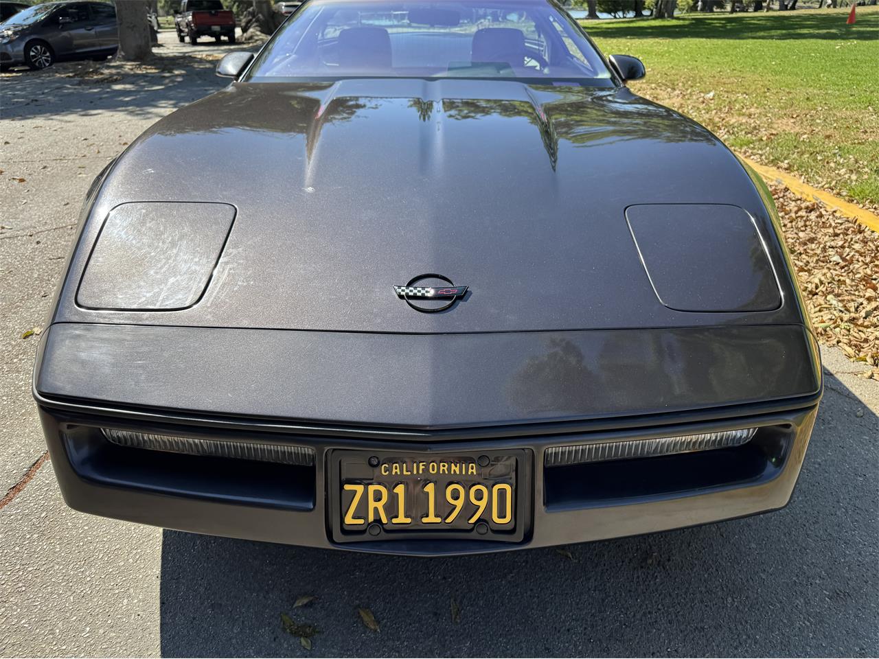 Chevrolet-Corvette-1990-Charcoal-metallic-Gray-Leather-11