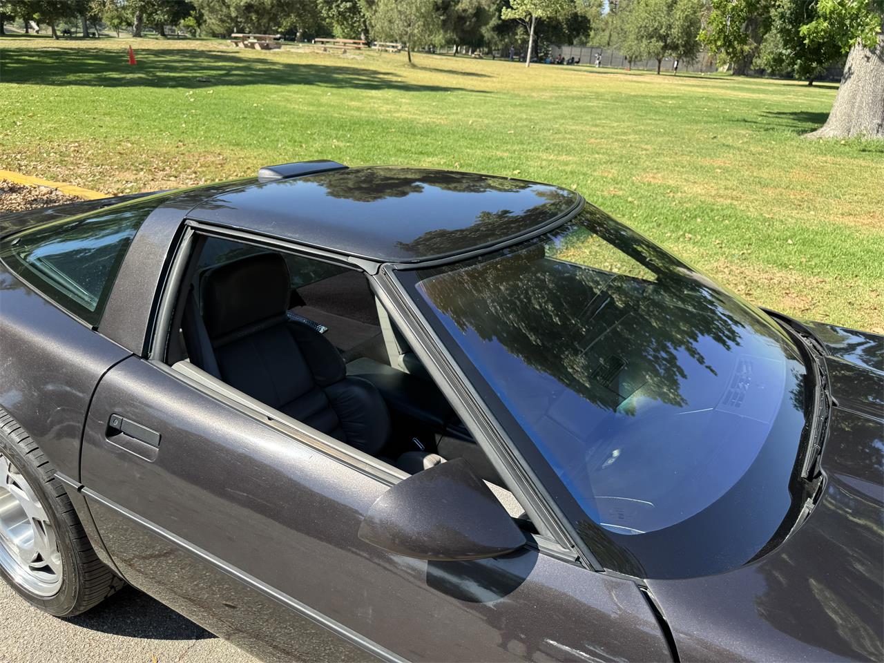 Chevrolet-Corvette-1990-Charcoal-metallic-Gray-Leather-15