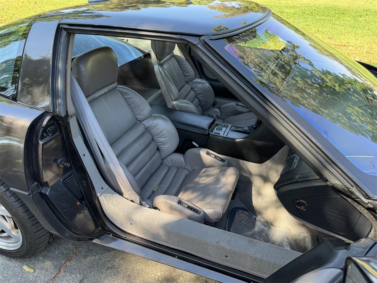 Chevrolet-Corvette-1990-Charcoal-metallic-Gray-Leather-19