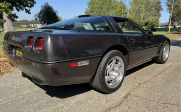 Chevrolet-Corvette-1990-Charcoal-metallic-Gray-Leather-22
