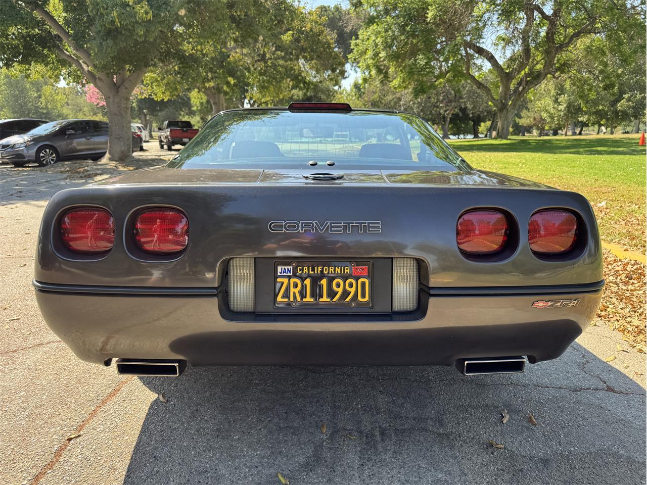 Chevrolet-Corvette-1990-Charcoal-metallic-Gray-Leather-27
