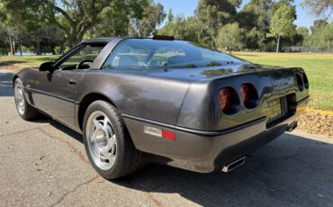 Chevrolet-Corvette-1990-Charcoal-metallic-Gray-Leather-28