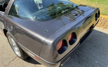 Chevrolet-Corvette-1990-Charcoal-metallic-Gray-Leather-29