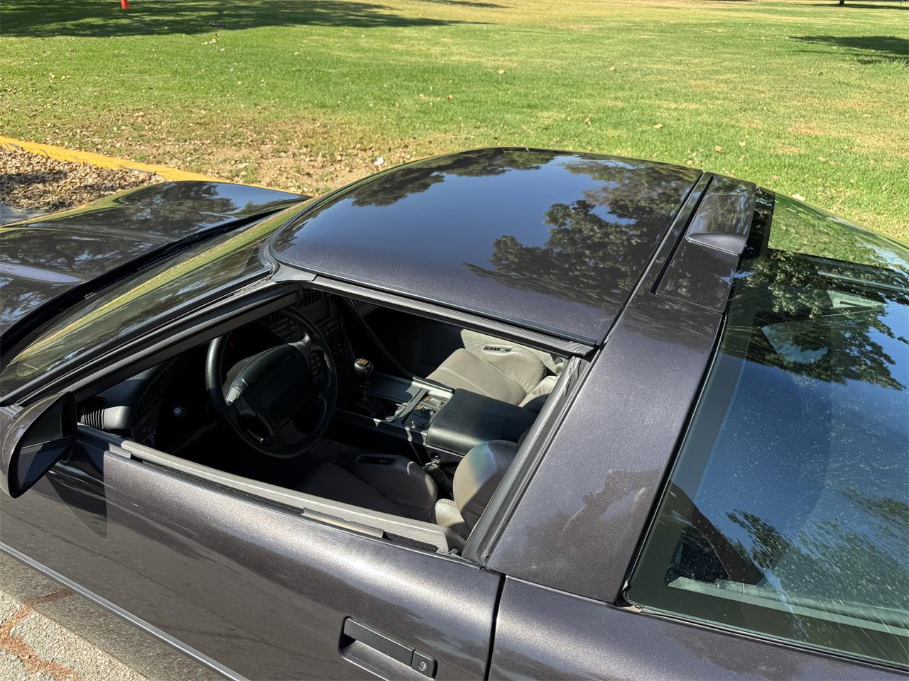 Chevrolet-Corvette-1990-Charcoal-metallic-Gray-Leather-32