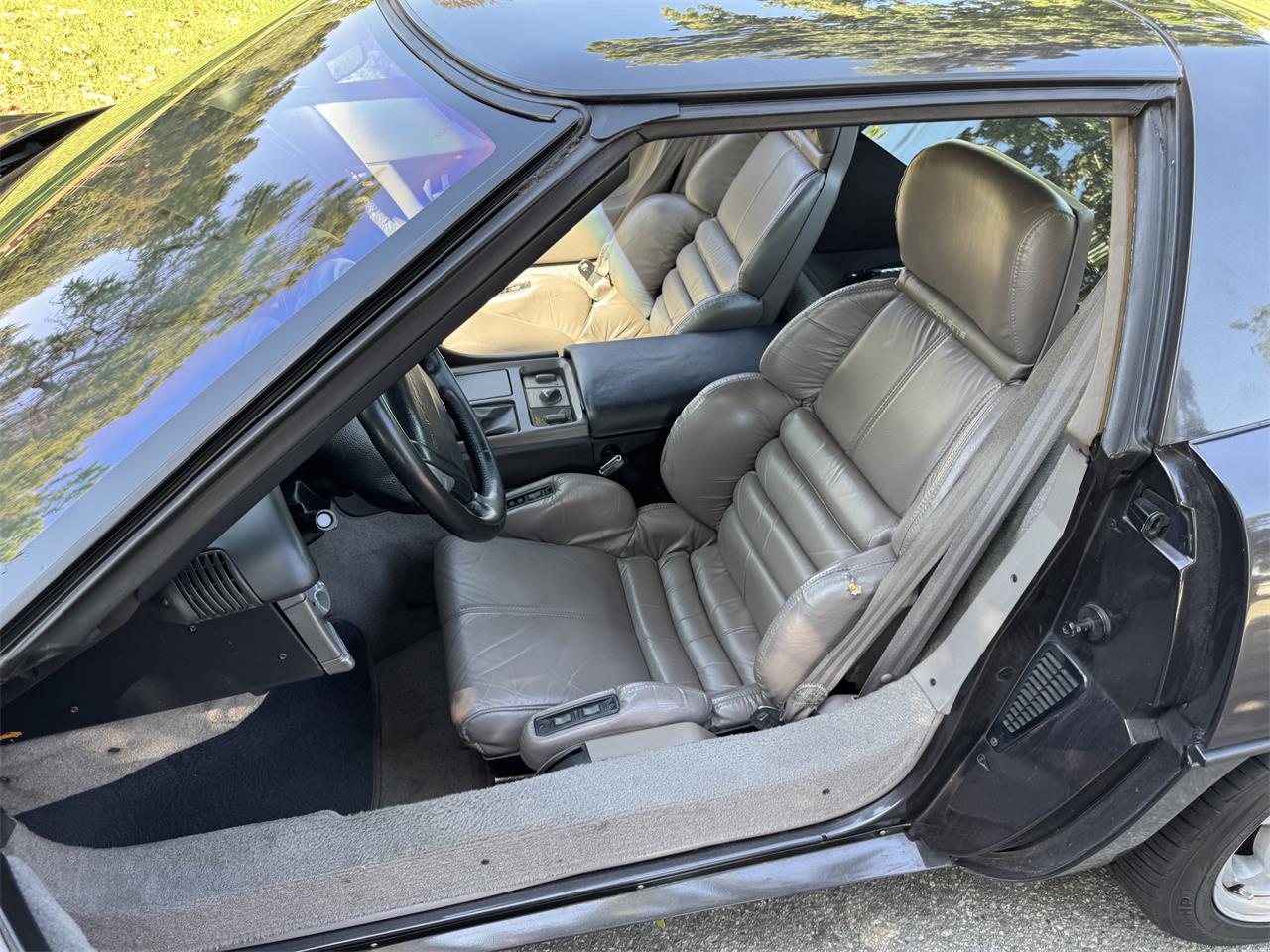 Chevrolet-Corvette-1990-Charcoal-metallic-Gray-Leather-36