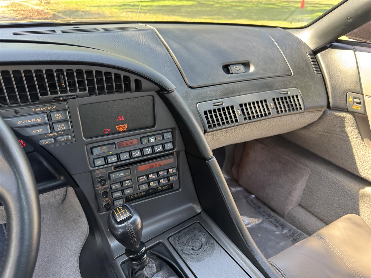Chevrolet-Corvette-1990-Charcoal-metallic-Gray-Leather-37
