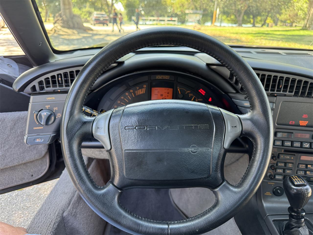 Chevrolet-Corvette-1990-Charcoal-metallic-Gray-Leather-39