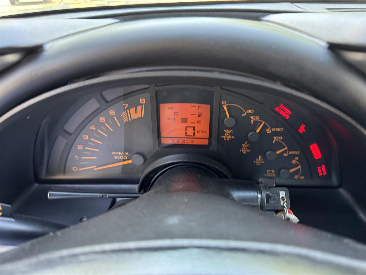 Chevrolet-Corvette-1990-Charcoal-metallic-Gray-Leather-42