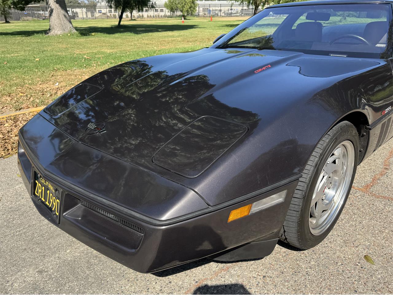 Chevrolet-Corvette-1990-Charcoal-metallic-Gray-Leather-7
