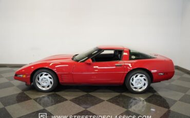 Chevrolet-Corvette-1991-Bright-red-Black-12