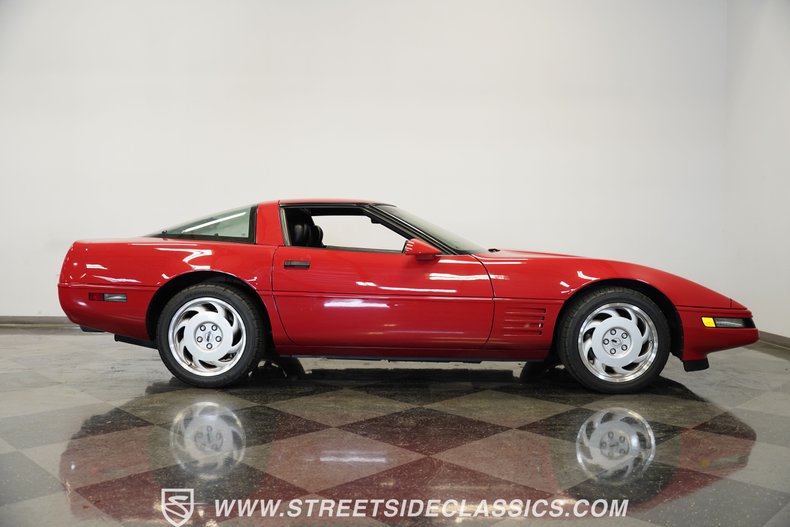 Chevrolet-Corvette-1991-Bright-red-Black-20