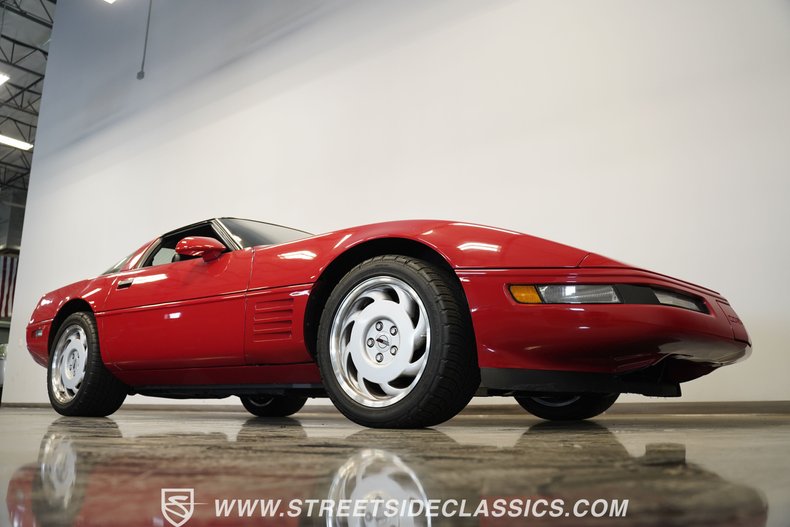 Chevrolet-Corvette-1991-Bright-red-Black-22