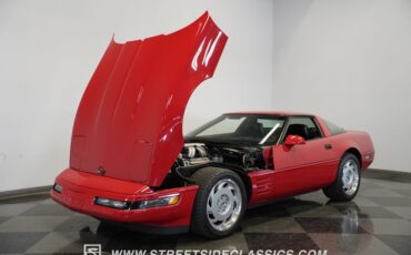 Chevrolet-Corvette-1991-Bright-red-Black-34