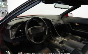 Chevrolet-Corvette-1991-Bright-red-Black-41