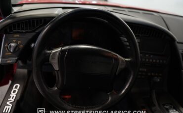 Chevrolet-Corvette-1991-Bright-red-Black-42
