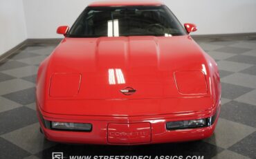 Chevrolet-Corvette-1991-Bright-red-Black-44