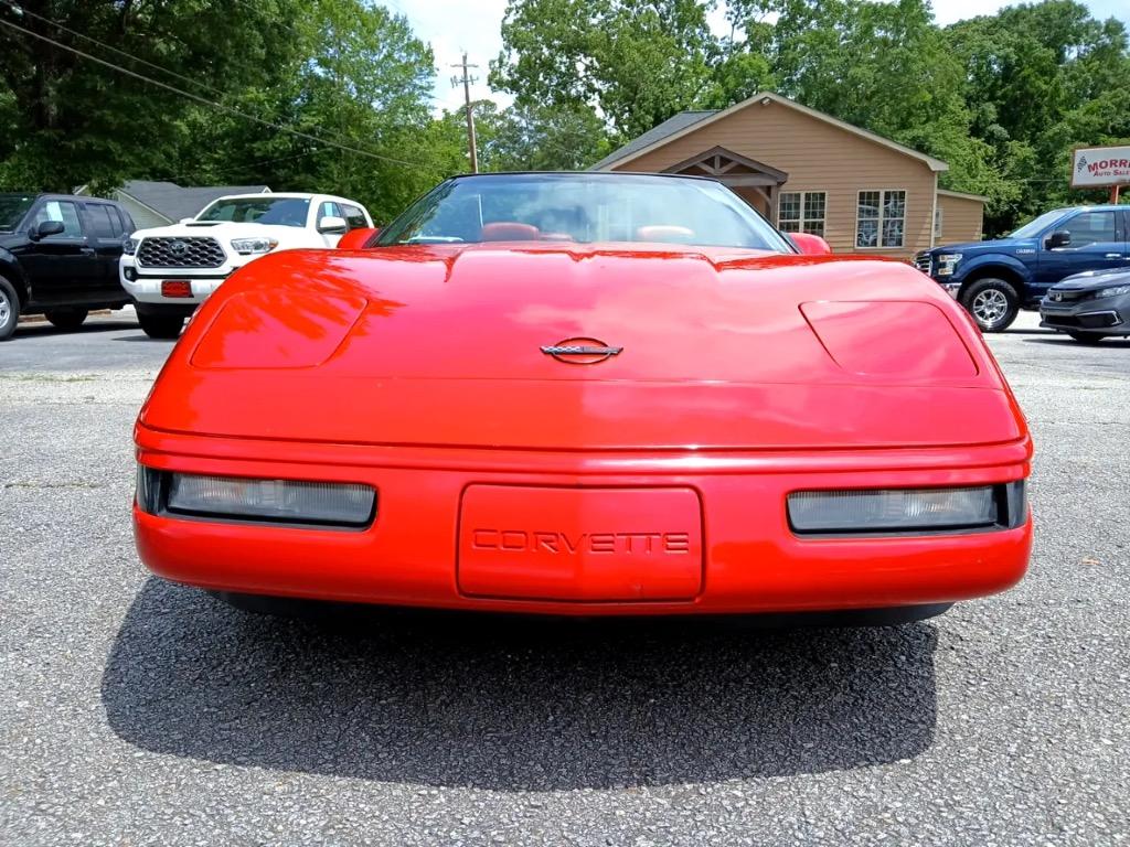 Chevrolet-Corvette-1991-Red-Red-1