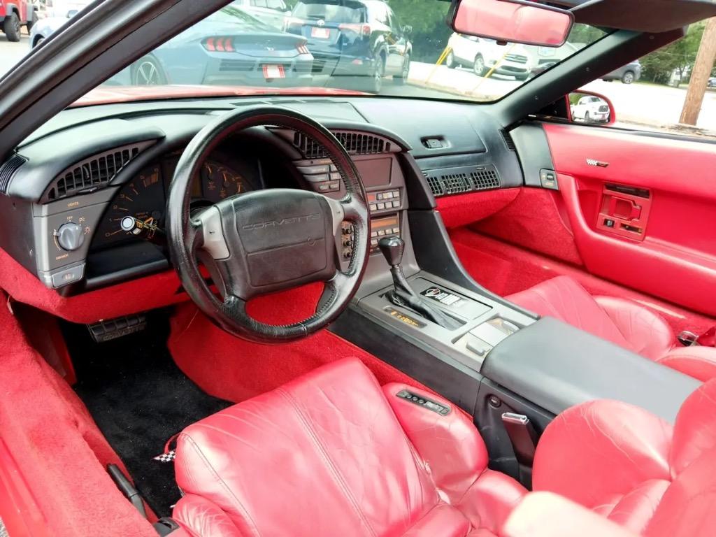 Chevrolet-Corvette-1991-Red-Red-11