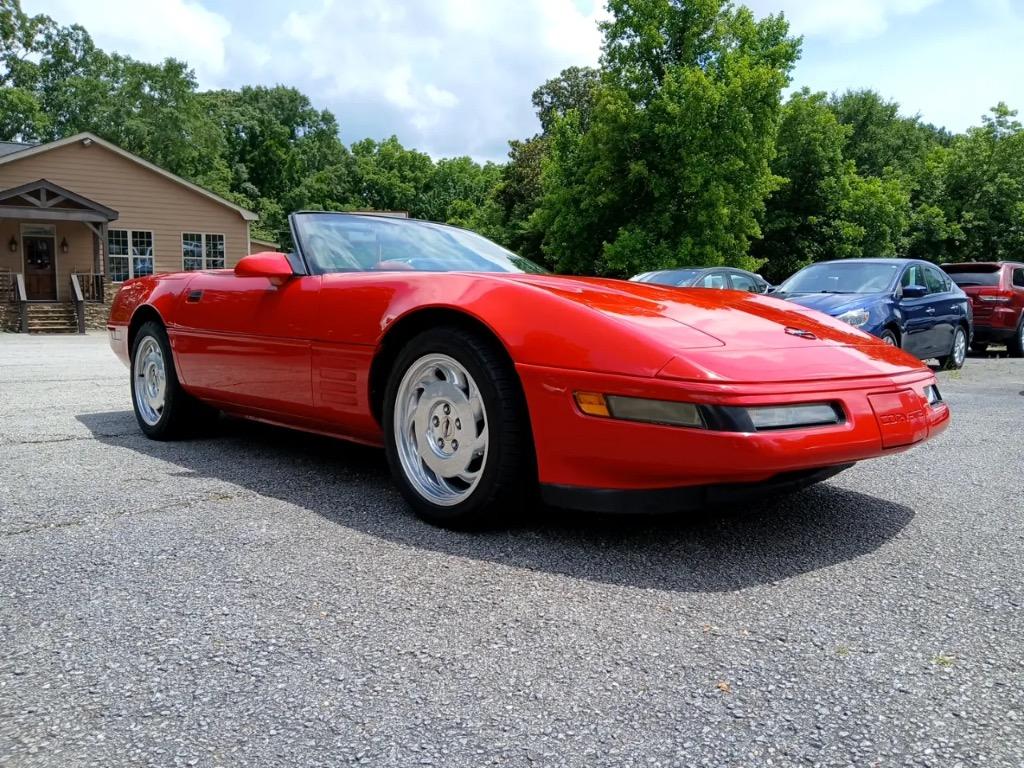 Chevrolet-Corvette-1991-Red-Red-2
