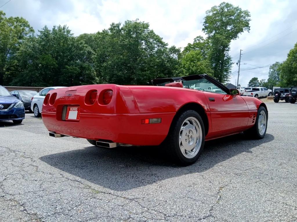 Chevrolet-Corvette-1991-Red-Red-5