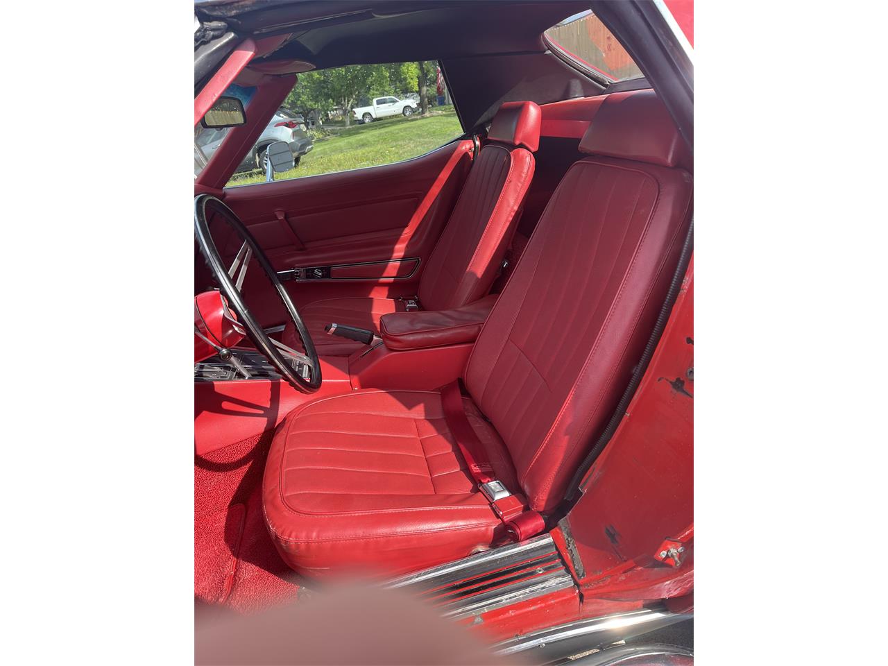 Chevrolet-Corvette-stingray-1969-Red-Red-Vinyl-1