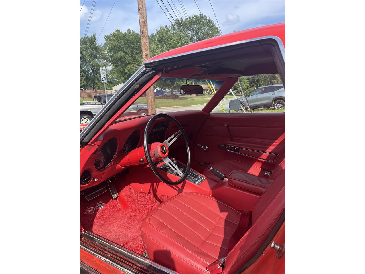 Chevrolet-Corvette-stingray-1969-Red-Red-Vinyl-12