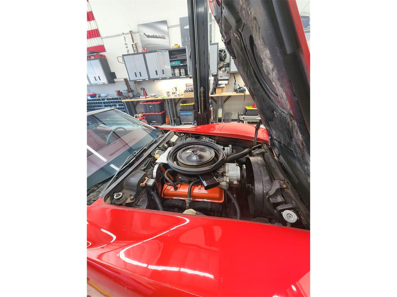 Chevrolet-Corvette-stingray-1974-Red-Red-16