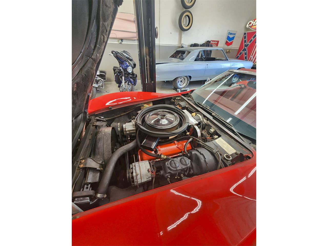 Chevrolet-Corvette-stingray-1974-Red-Red-17