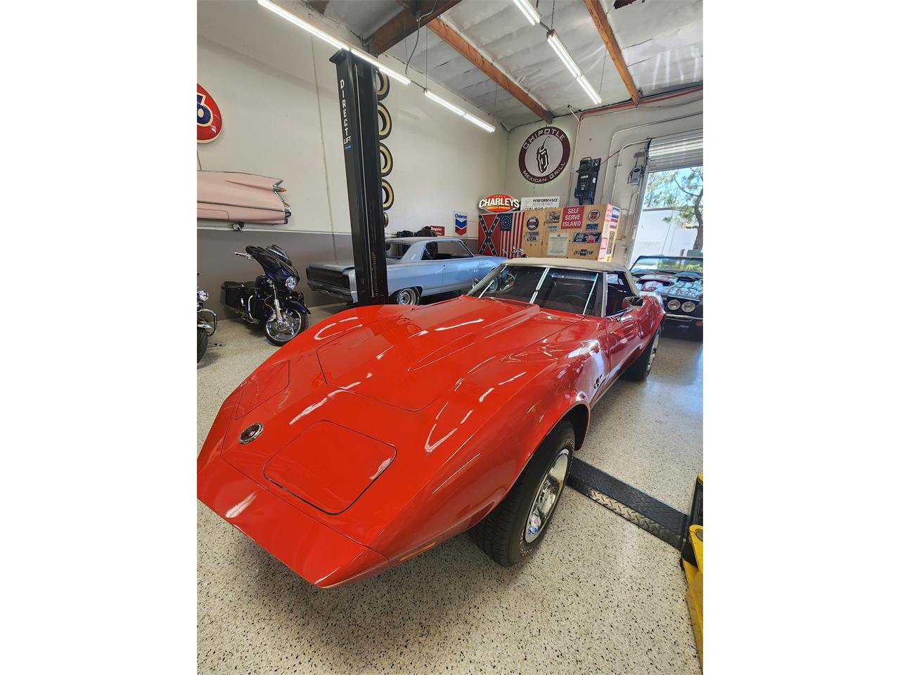 Chevrolet-Corvette-stingray-1974-Red-Red-28