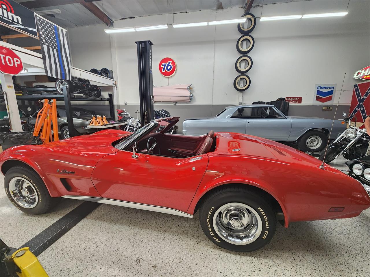Chevrolet-Corvette-stingray-1974-Red-Red-3