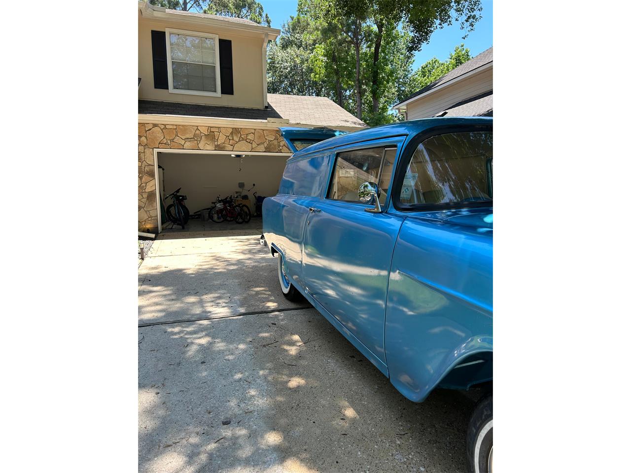 Chevrolet-Delivery-1955-Blue-White-9