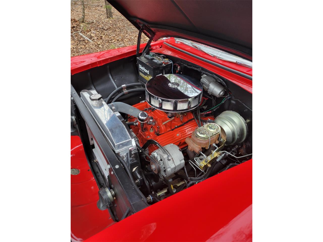 Chevrolet-Delivery-1956-Red-red-and-white-1