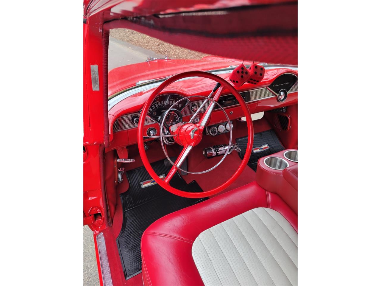 Chevrolet-Delivery-1956-Red-red-and-white-13